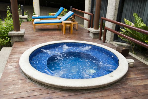 Hot Tub Deck Construction in Santa Cruz
