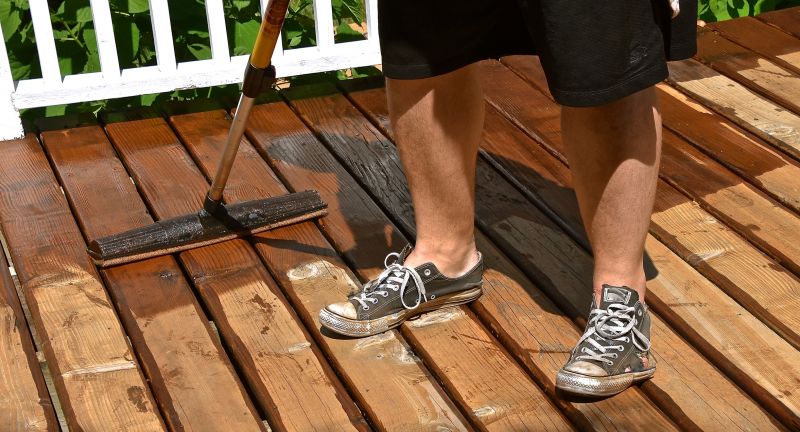 Deck Refinishing Process