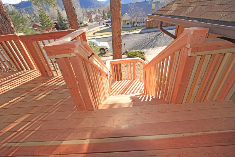Redwood Deck Installation